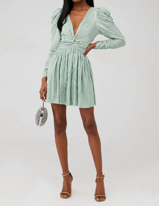 Morgana Dress In Mint