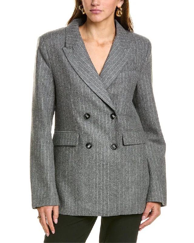 Deal Mania slim fit coatSophie Rue Roen Wool-Blend Suit Jacket