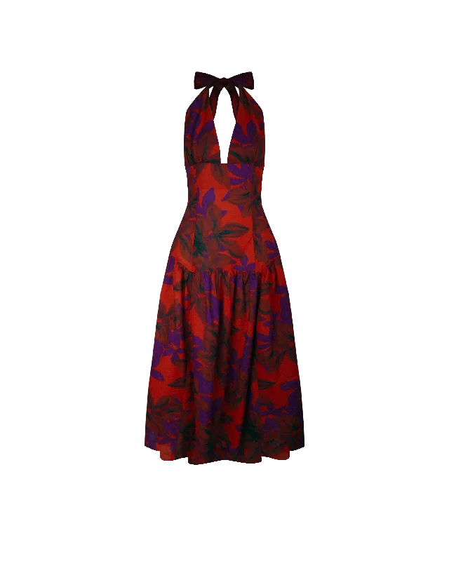 Price Break RELAXE HALTER DRESS SAMBA