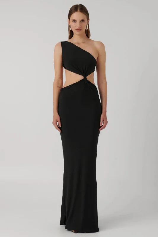 Hawlya Gown - Black