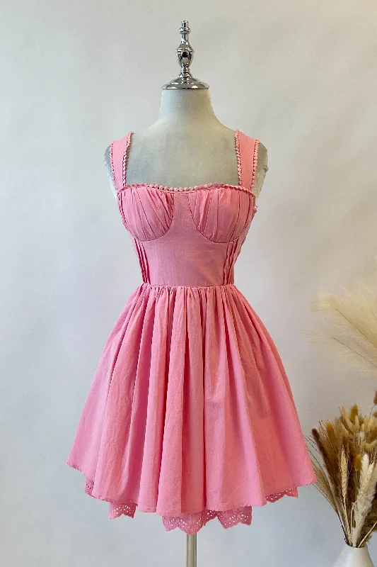 Price Cut Dorothy Mini Dress - Pink