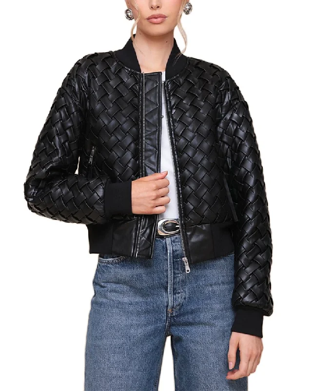 Flash Deals raincoatAvec Les Filles Short Woven Jacket