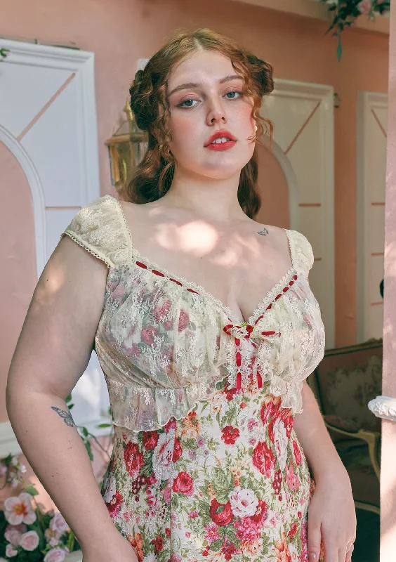Online Exclusive Curve & Plus The Blossom Of Wealth Dress