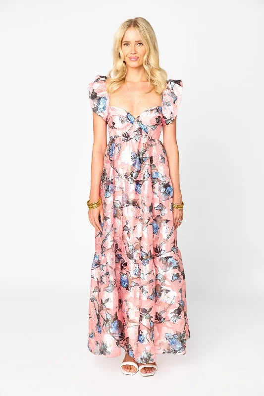 Quick Sale comfy maxi dressLilly Sweetheart Neckline Maxi Dress - Sweet Talkin
