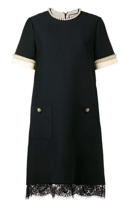 Epic Deals statement dressPearl Embellished Shift Dress