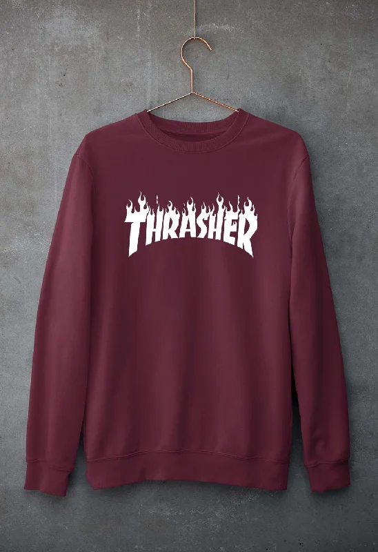 Incredible Offers sporty casual hoodieThrasher Unisex Sweatshirt for Men/Women