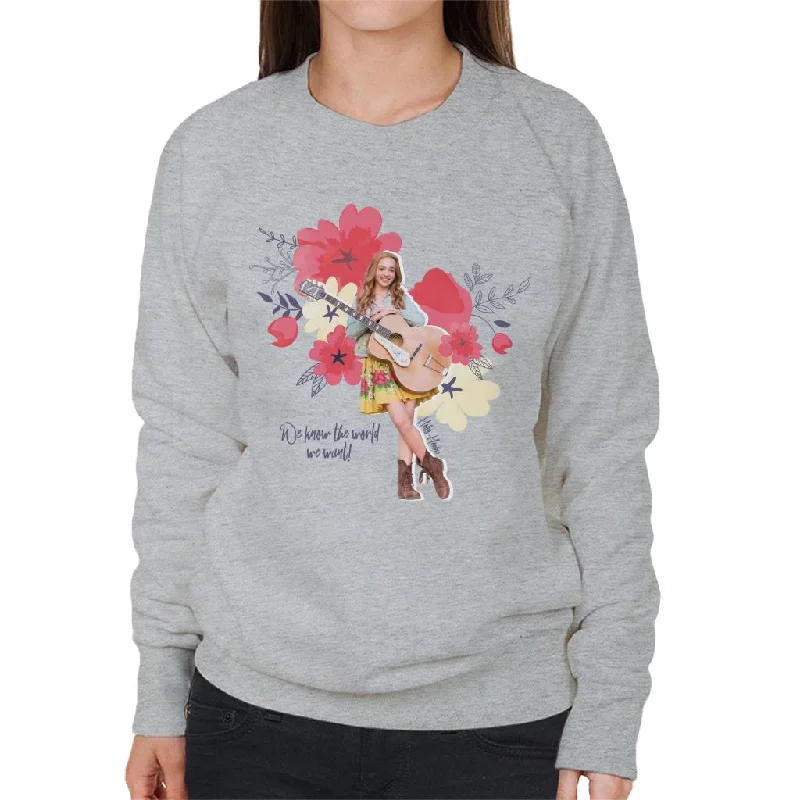 Limited Time chic fitness hoodieHolly Hobbie We Know The World We Want Women's Sweatshirt Limited Time chic fitness hoodieHolly Hobbie We Know The World We Want Women's Sweatshirt