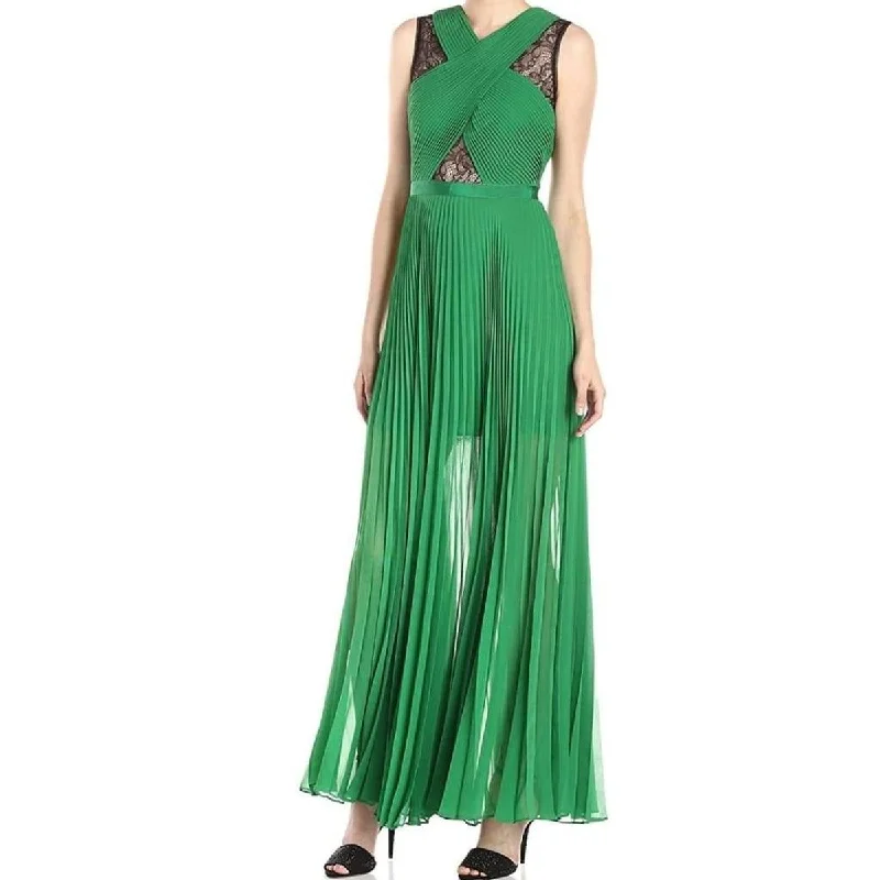 Online Only fitted dressCaia Malachite Sleeveless Gown