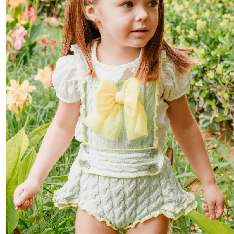 Special Price casual evening dressMint Green Romper and Blouse