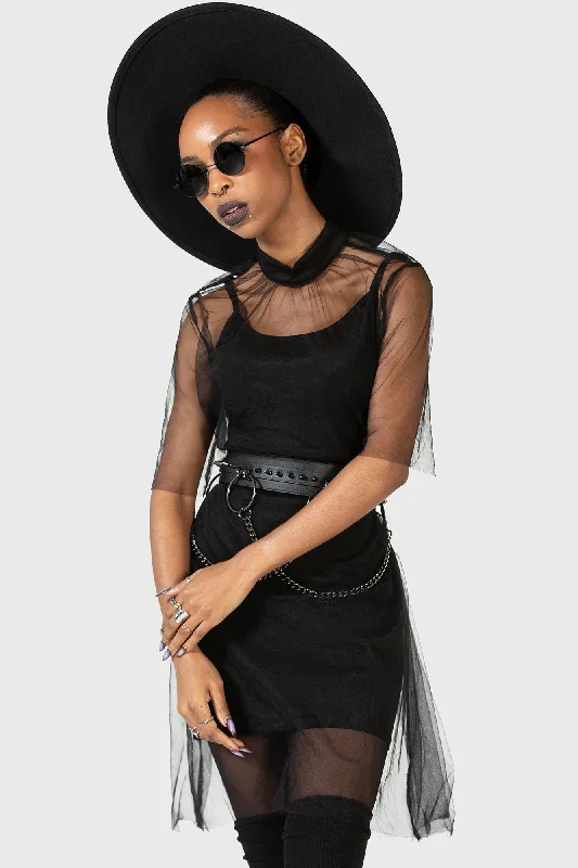 Exclusive Preview Ravaged Spirit Mini Dress - Resurrect