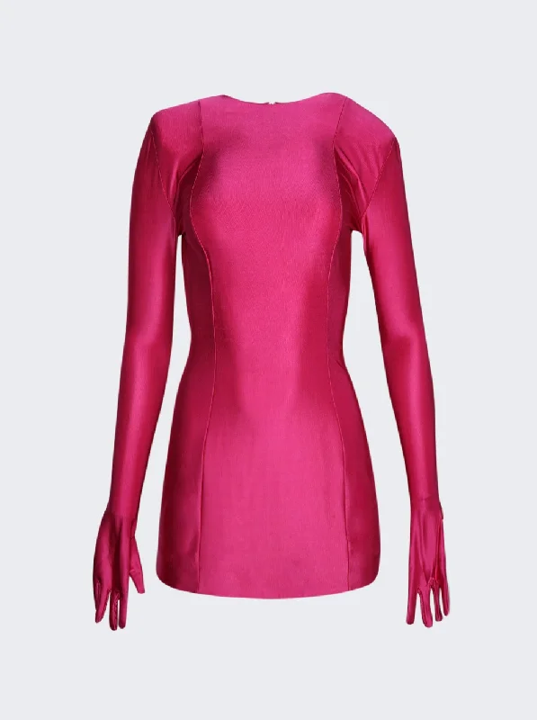 Deal of the Day velvet dressDiva Mini Styling Dress With Gloves