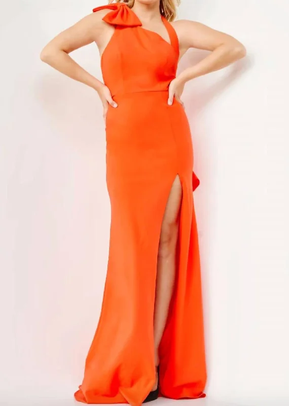 Price Drop Alert casual slip dressJvn2516A In Orange