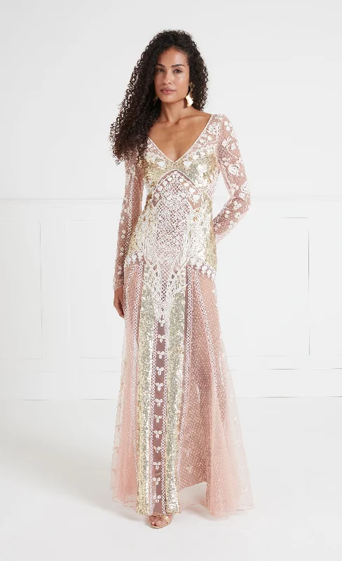 Take Advantage Gigi Dress - Rosewater