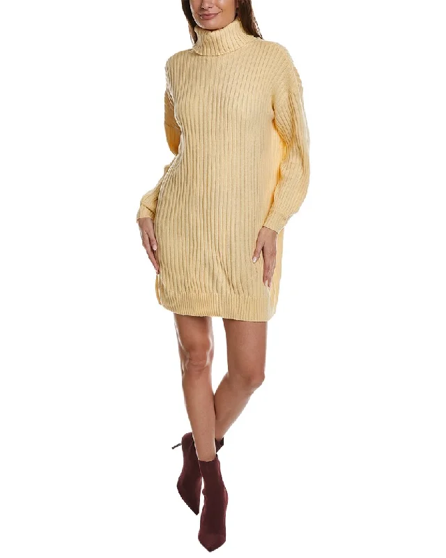 Best Deals trendy mini dressHL Affair Turtleneck Sweaterdress