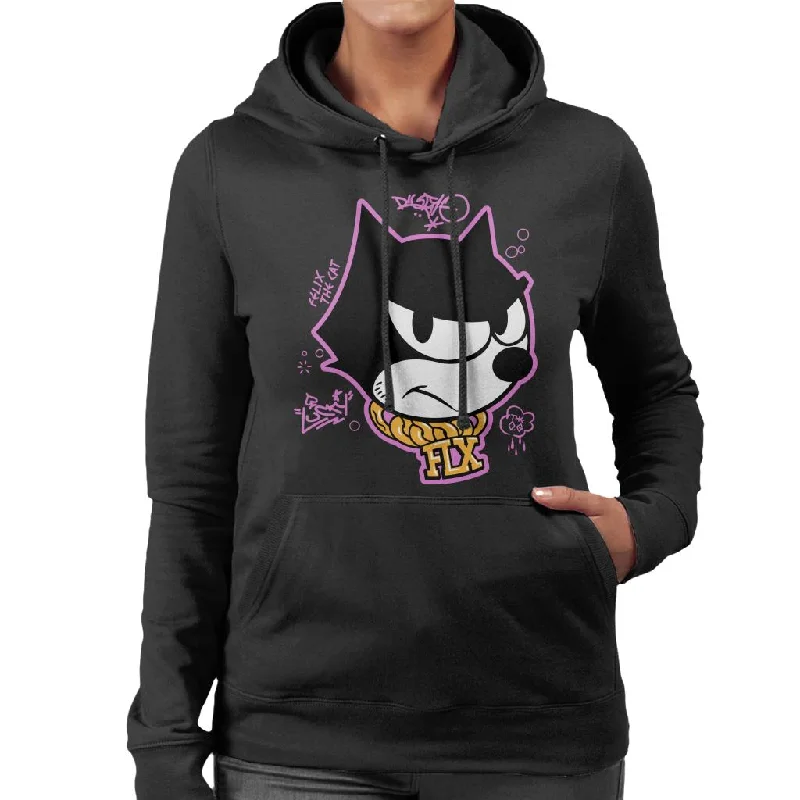 Overstock comfy hoodieFelix The Cat The OG Women's Hooded Sweatshirt