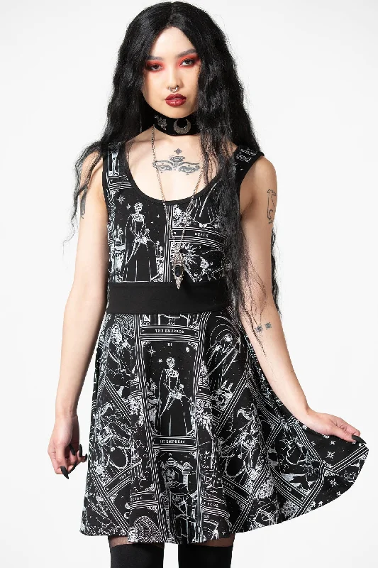 Markdowns Spiritual Guide Skater Dress - Resurrect