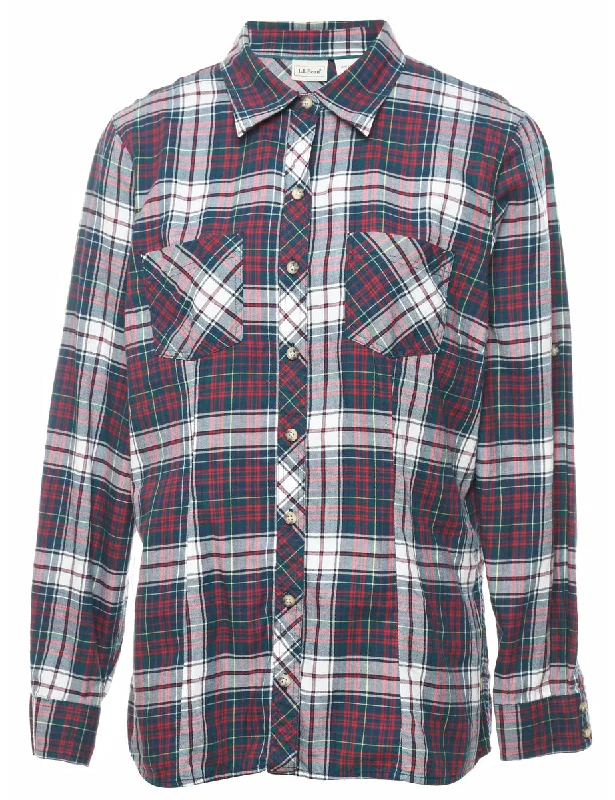 Quick Sale long-sleeve winter jacketL.L. Bean Checked Shirt - M