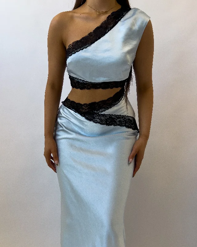 Massive Deals Evelyn Maxi Dress - Blue