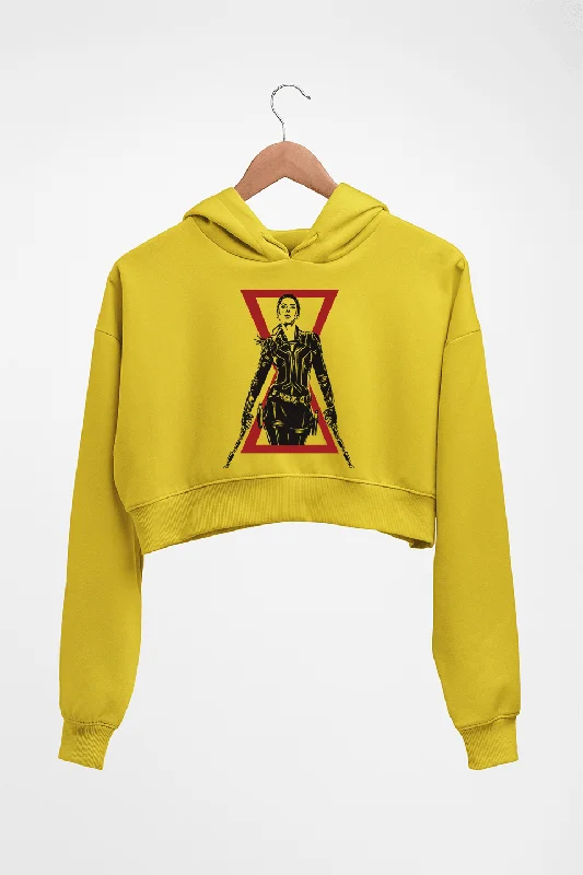 Price Rollback modern hoodieBlack Widow Crop HOODIE FOR WOMEN