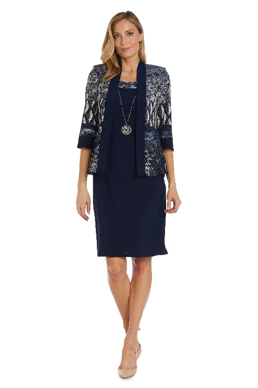 Clearance Sale party-ready dressR&M Richards 9729 Two Piece Short Jacket Dress