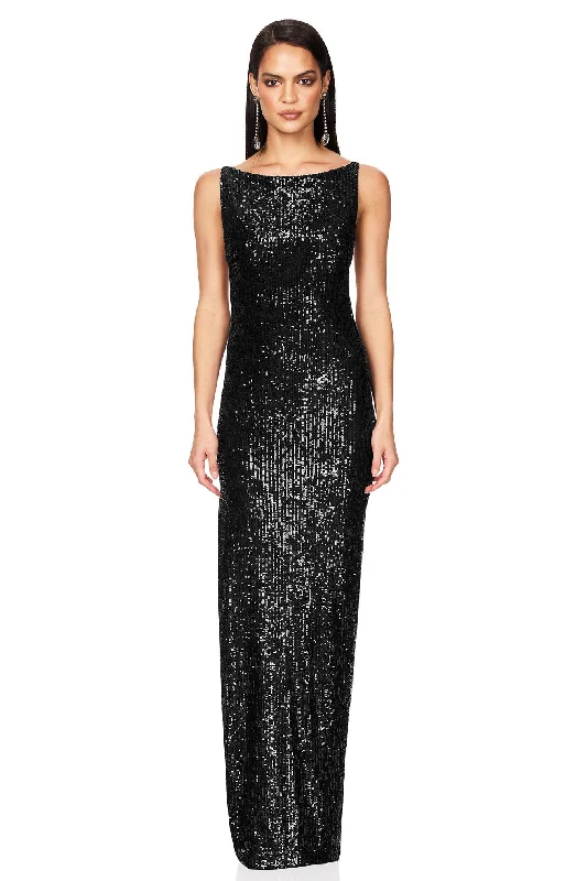 Nookie Lumina Gown - Black