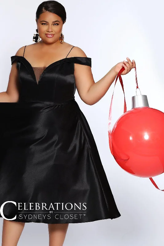 Referral Discount modern dressSydneys Closet Short Off Shoulder Cocktail Dress