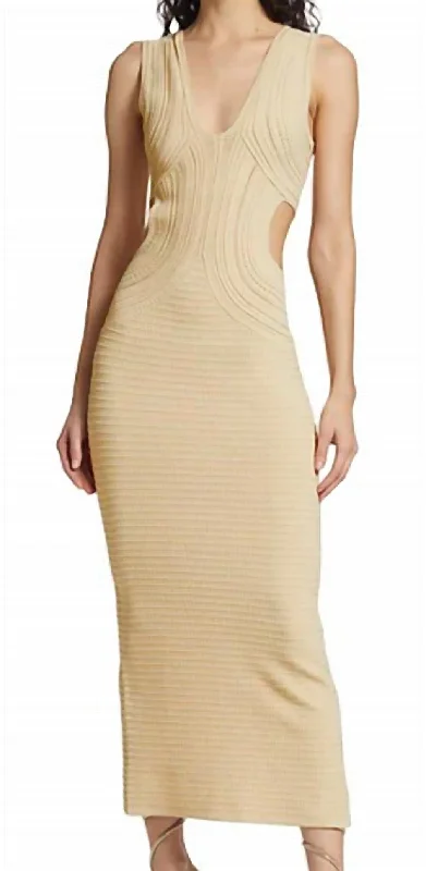 Year-End Sale long sleeve dressTalmar Dress In Sand