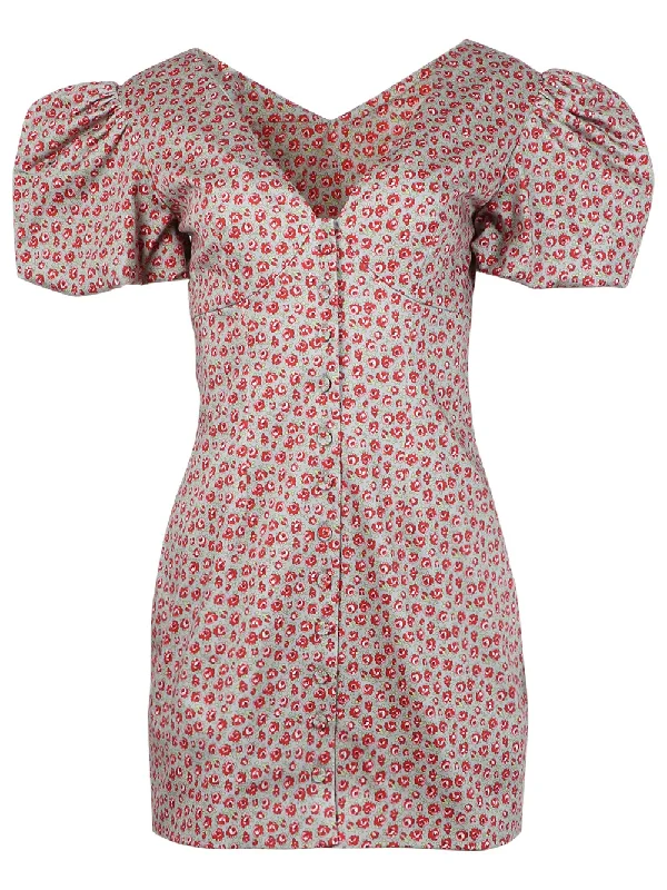 Get It Before It’s Gone fitted dressPedra Bonita Dress Rose Print