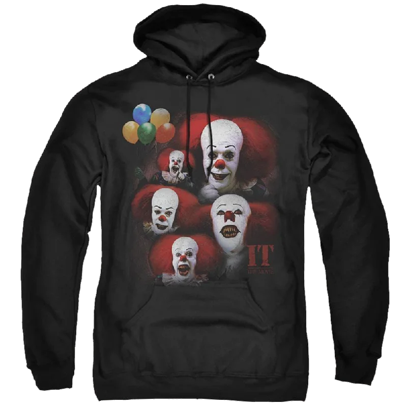 It Tv Miniseries Many Faces Of Pennywise - Pullover Hoodie