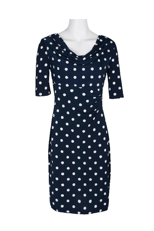 Special Buy sleek midi dressConnected Apparel Short Sleeve Bodycon Dress