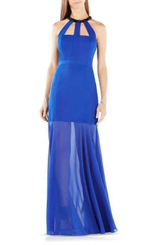 Super Deal printed dressLeonora Royal Blue Gown