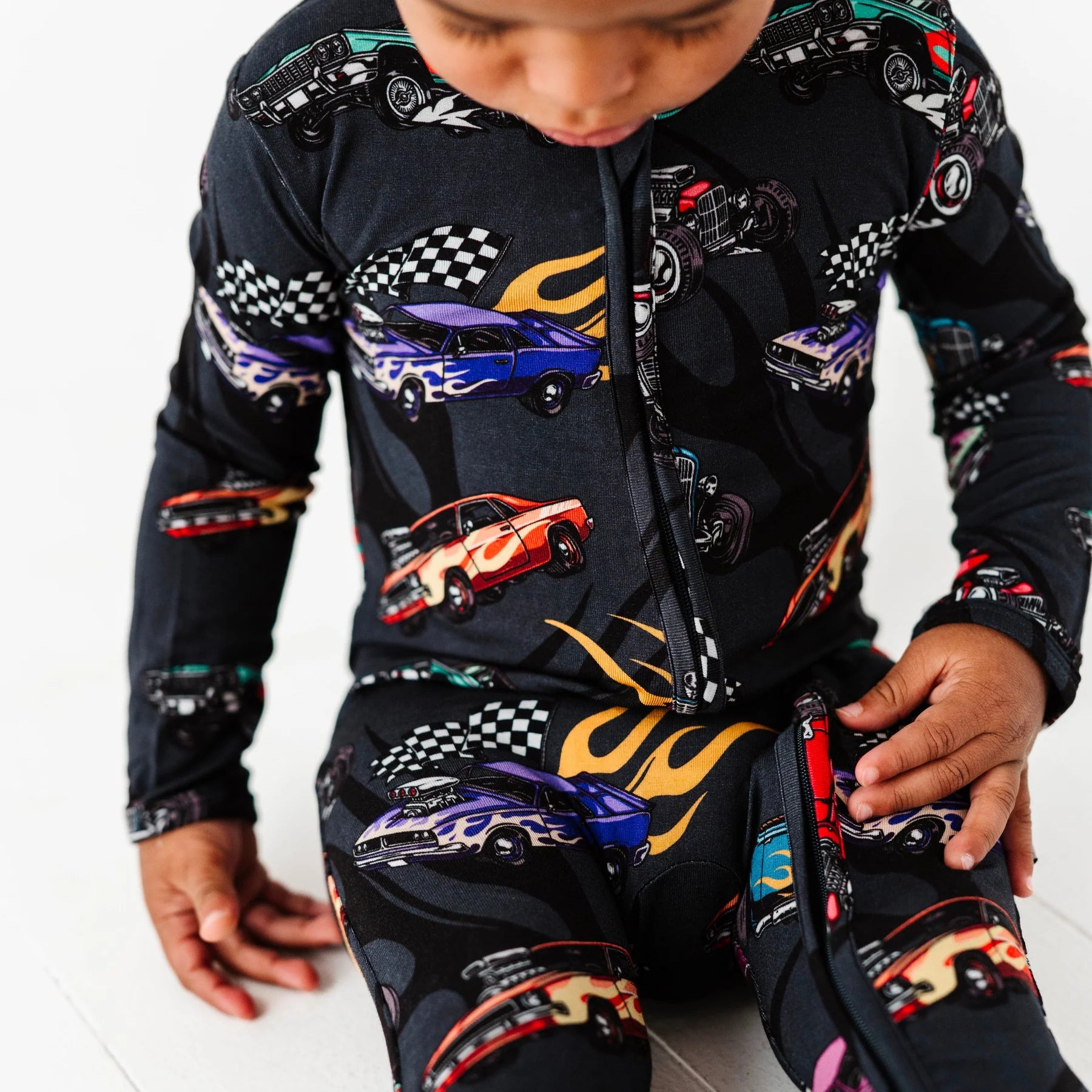 Overstock Sale floral wrap dressFast Track Footie