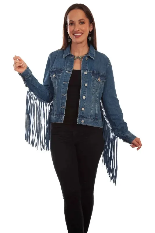 Massive Deals winter coatHoney Creek Denim Fringe - Womens Jacket