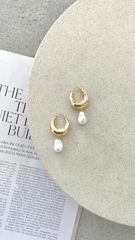 Closeout Wandrea Earrings - Gold