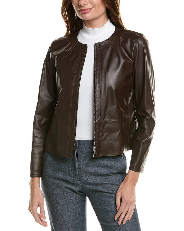 Members Only vintage coatLafayette 148 New York Griffith Leather Jacket
