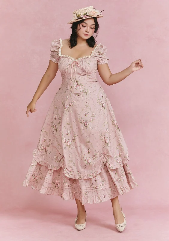 Fantastic Offers Curve & Plus Rosa Rubus Story Corset Dress