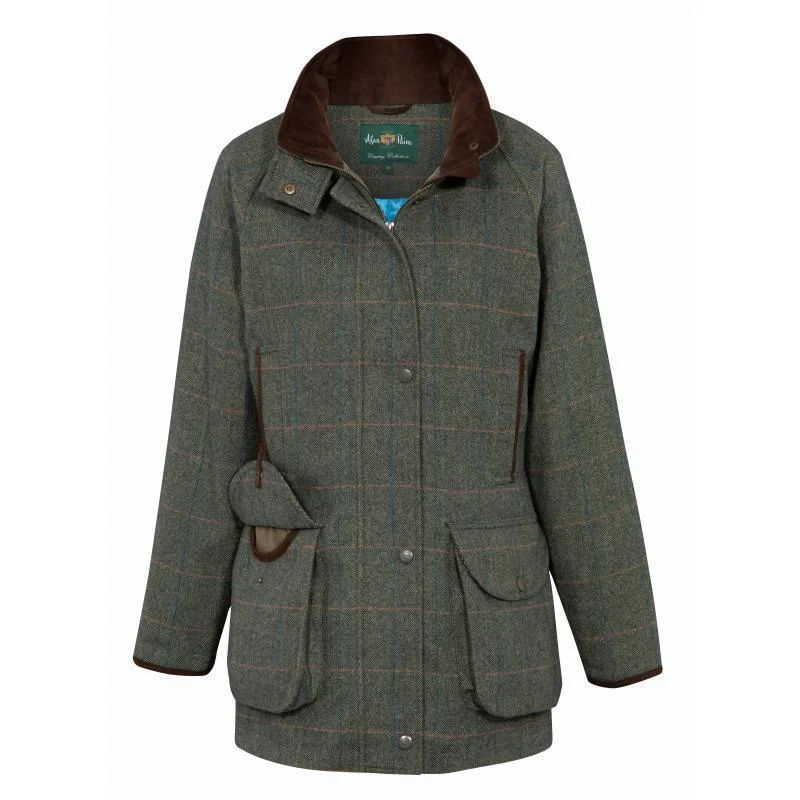 Price Smash relaxed winter jacketAlan Paine Combrook Ladies Tweed Waterproof Shooting Coat - Spruce