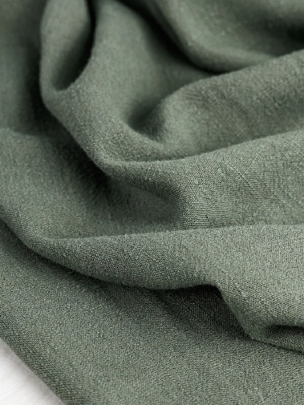 Textured Viscose Linen - Sage