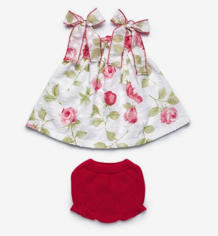 Super Sale structured dressFloral Dress and Bloomer