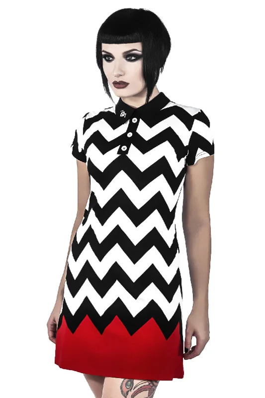 Limited Time Offer Red Room Skater Dress [B] - Resurrect