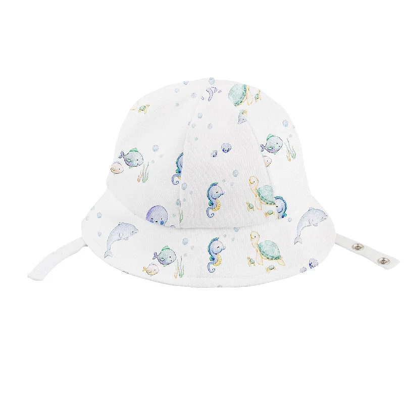 Special Price boho dressUnder the Sea Sun Hat Blue