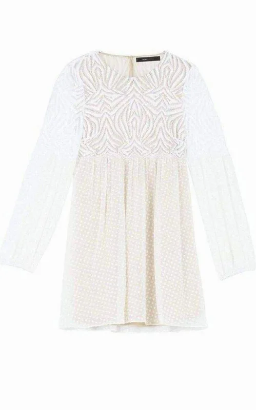 Shop and Save wrap-around dressKitra Lace Peasant Dress