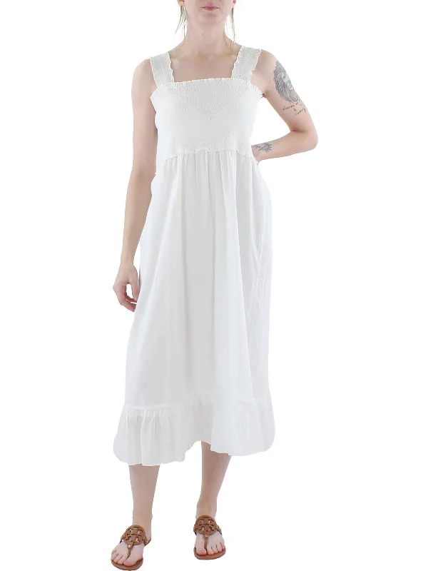 YEAR-End Clearance chic dressWomens Cotton Maxi Midi Dress