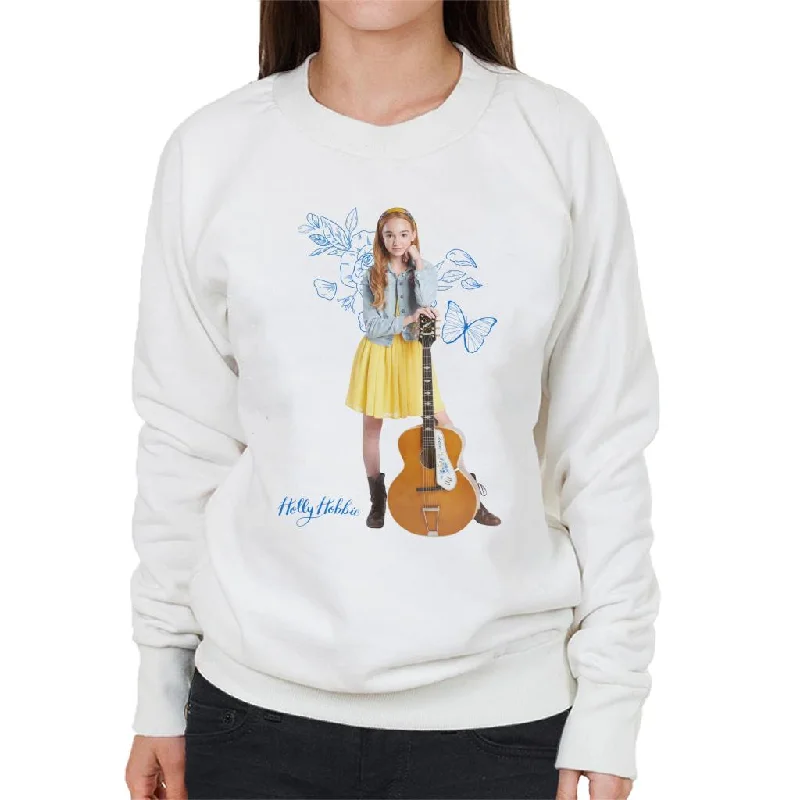 Exclusive Offers cool activewear hoodieHolly Hobbie Blue Butterfly Silhouette Women's Sweatshirt Exclusive Offers cool activewear hoodieHolly Hobbie Blue Butterfly Silhouette Women's Sweatshirt
