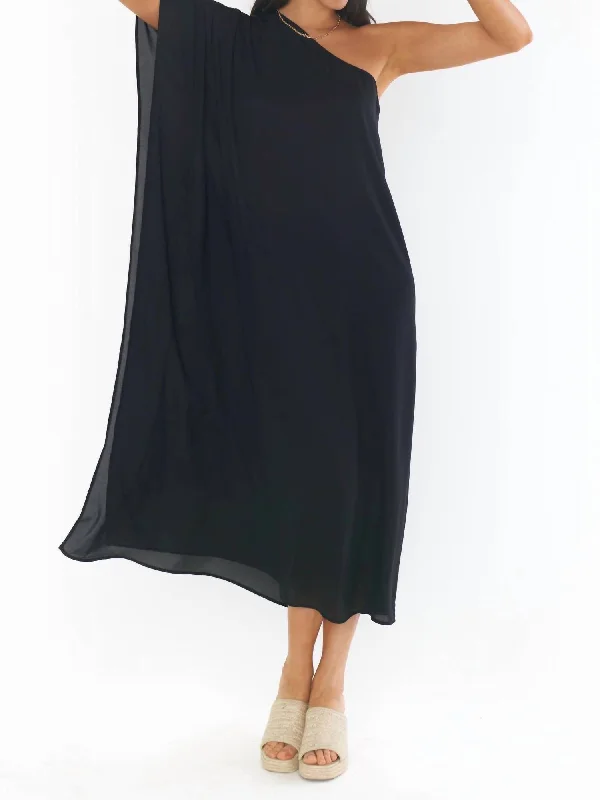 Tropez Maxi Dress In Black