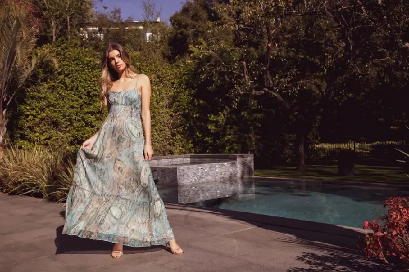 Fantastic Offers boho dressPAISLEY MAXI DRESS