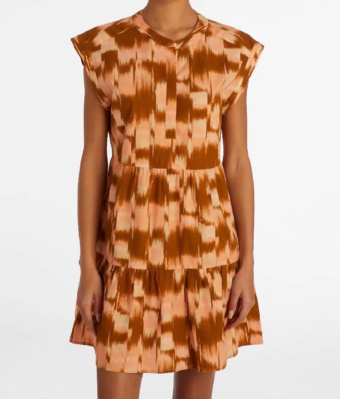 Final Sale modern dressLachlan Dress In Blush Check