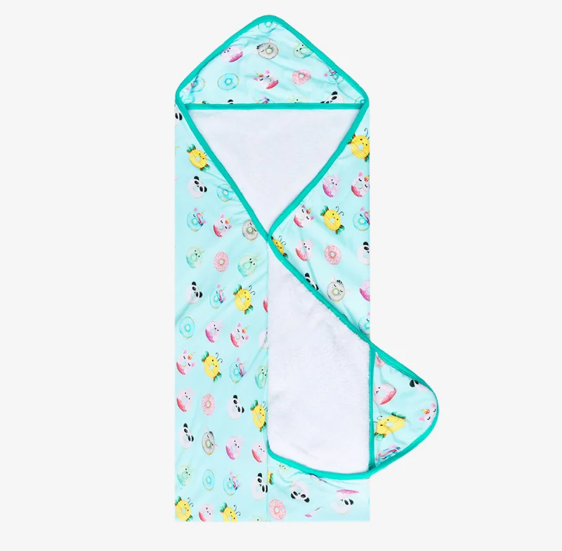 Super Deal luxury dressPosh Peanut Donuts Hooded Towel