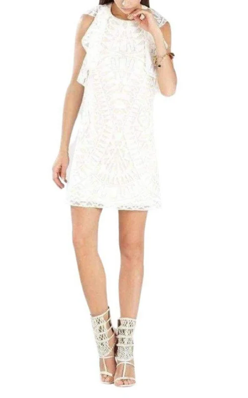 Bargain Prices mini dressJenni Ruffle-Shoulder Racerback Dress
