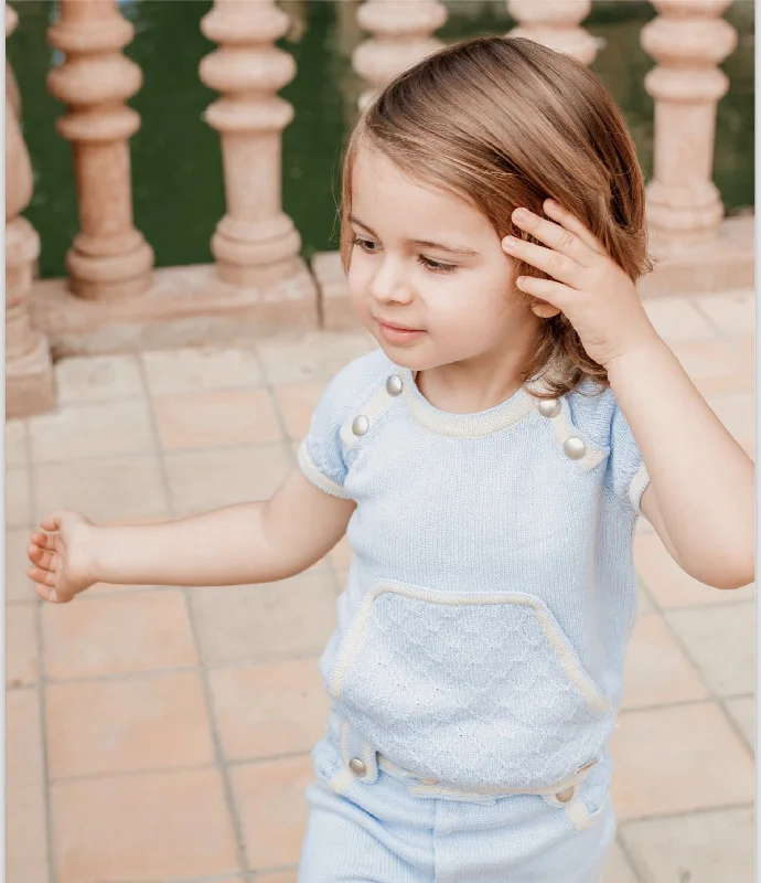 Exclusive Access elegant dressBoy's Blue Short Set